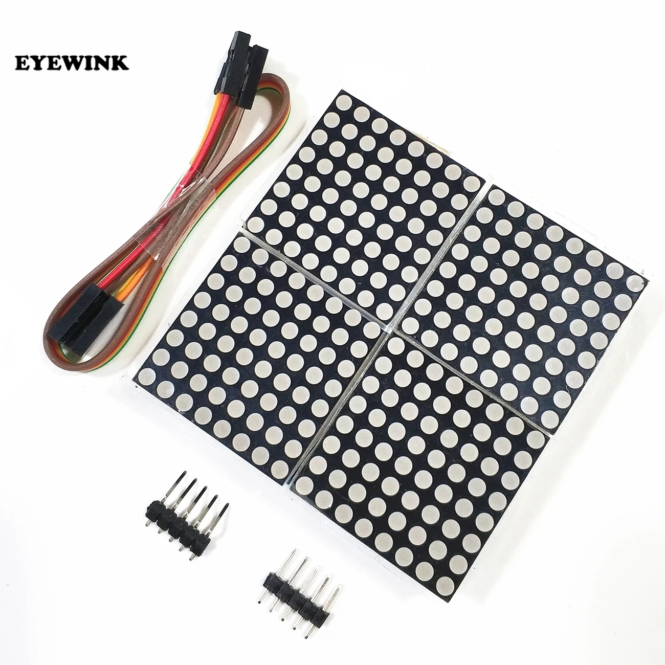 MAX7219 Dot модуль светодиодной матрицы 2*2 MCU светодиодный дисплей управления для