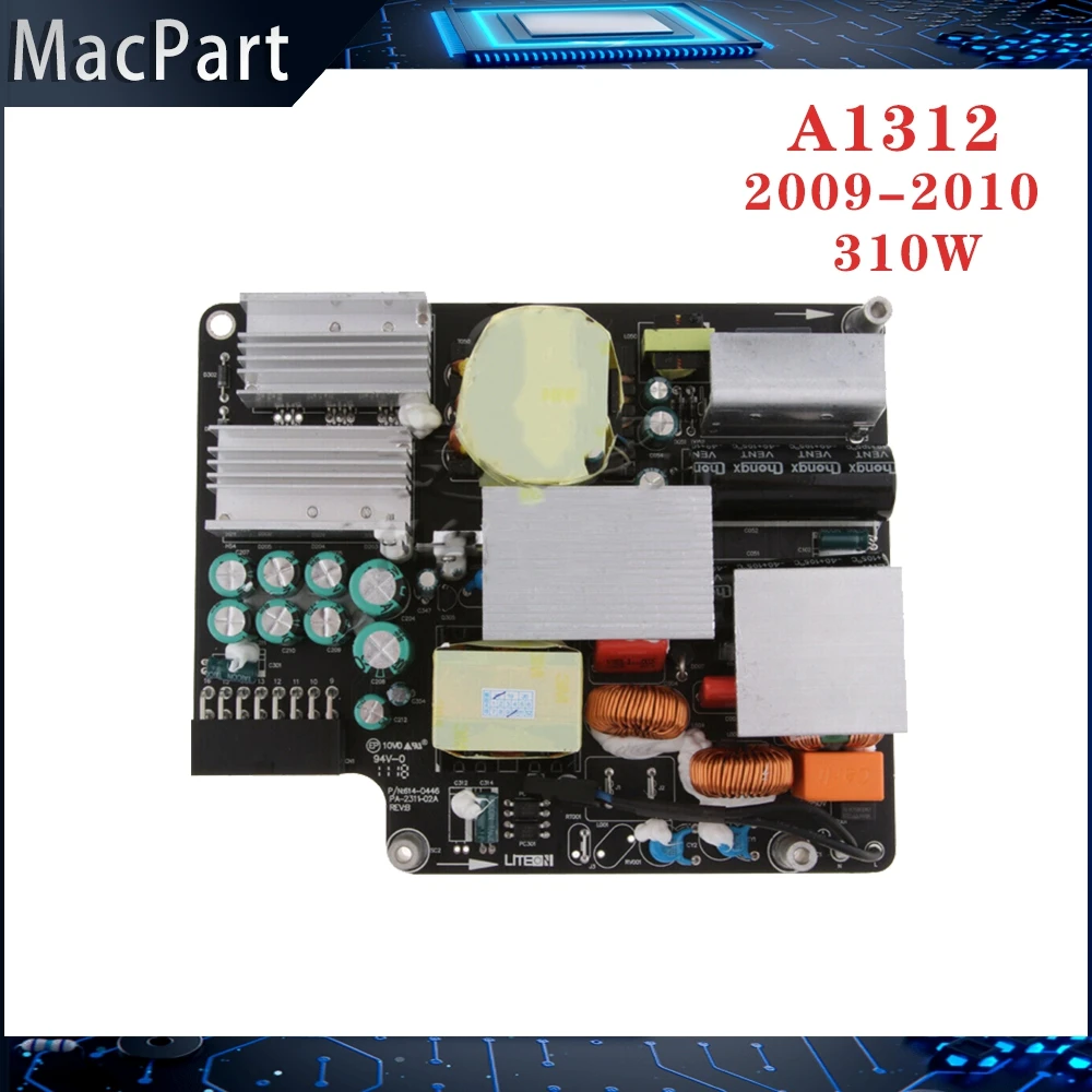 

Оригинальная плата питания для A1312 Imac 27 дюймов 614-0446 310 Вт Для Imac силового кабеля со склада в конце 2009 года