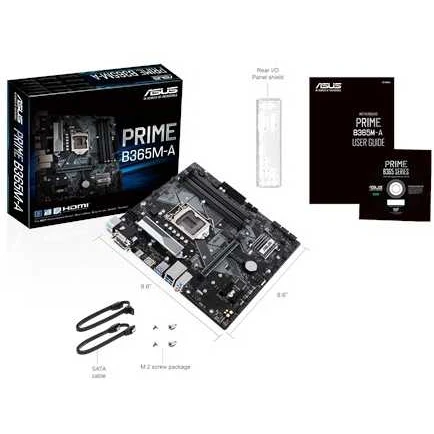 Motherboard Asus Prime b365m-a soc-1151v2 Intel B365 4xddr4 mATX AC➗ 8ch(7.1) GBLI + VGA | Компьютеры и офис