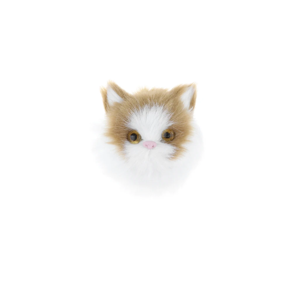 

Realistic Simulation Small Cat Model DIY Accessories Kids Xmas Gift Decor