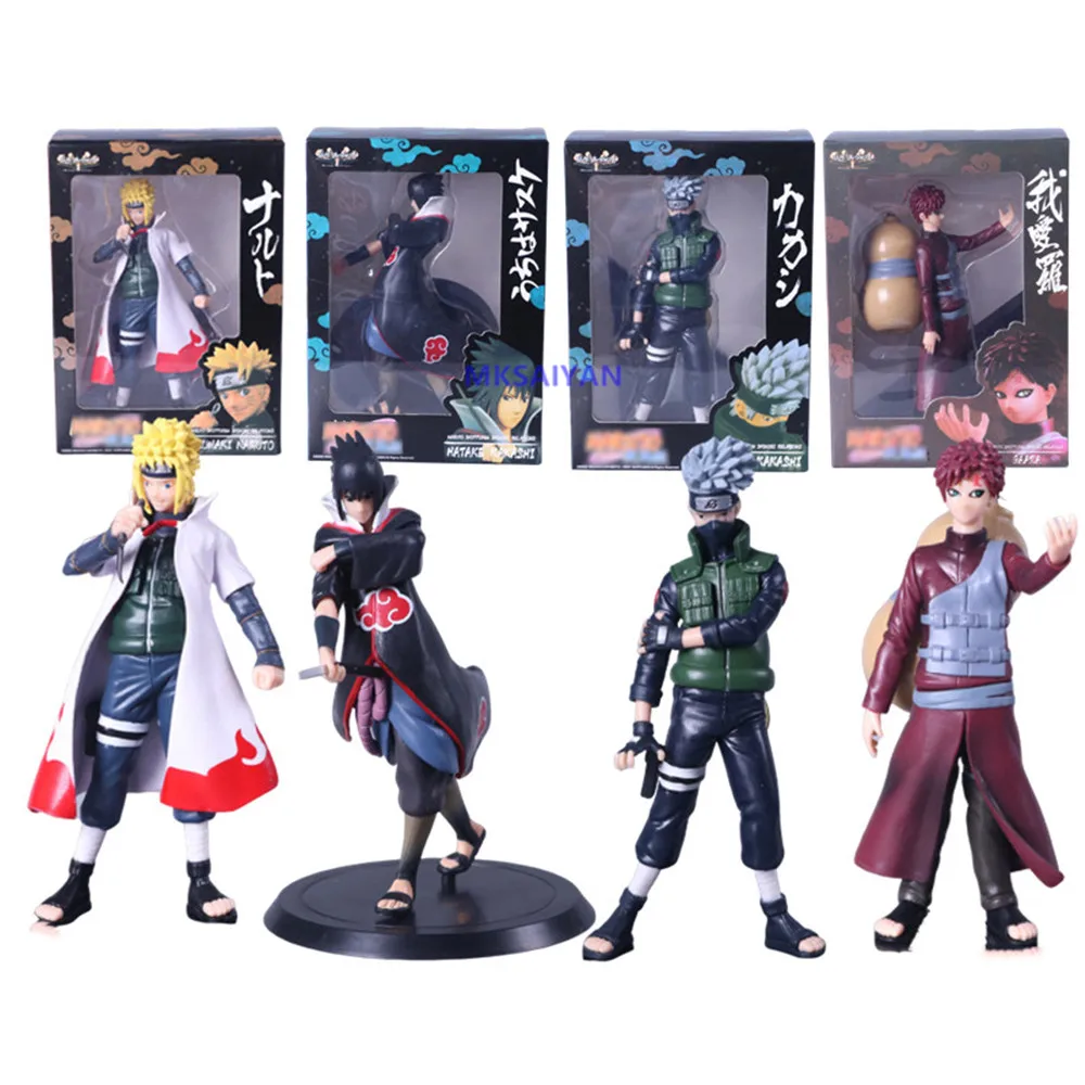 Аниме Наруто Хатаке фигурка Какаси Shippuden ПВХ игрушки для детей коллекционное