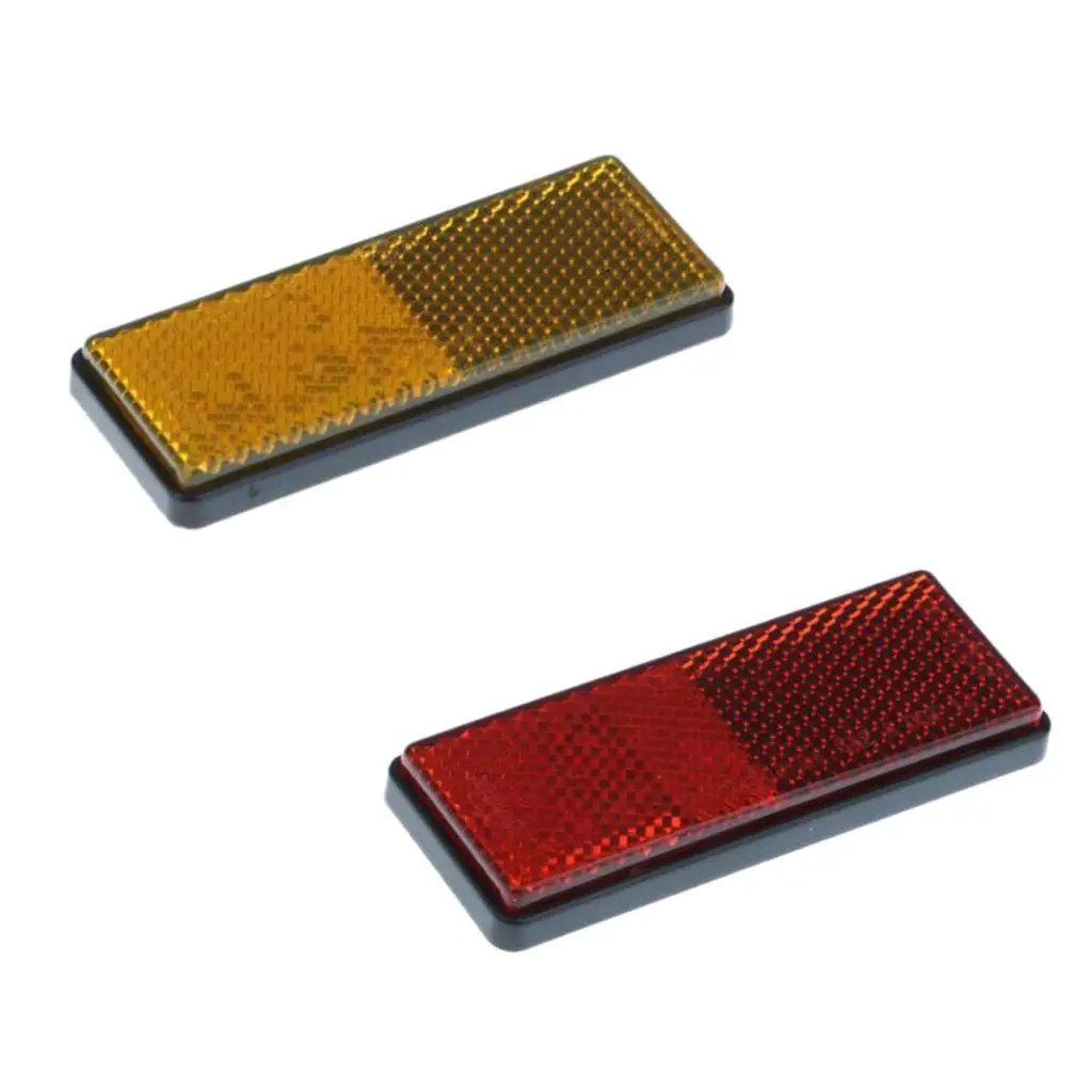 

2 Pieces Universal Car Talier Motorcycle Reflector Light Reflective Strip