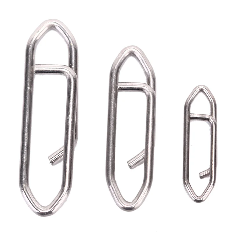 100 мощных светодиодных рыболовная оснастка Нержавеющая сталь Рыбалка Клип