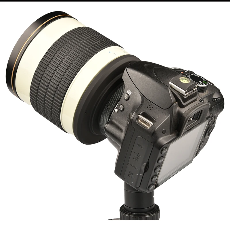 Vlogmagic 500 мм f/6 3 f6.3 T крепление телефото зеркало объектив с адаптером кольцо для Canon