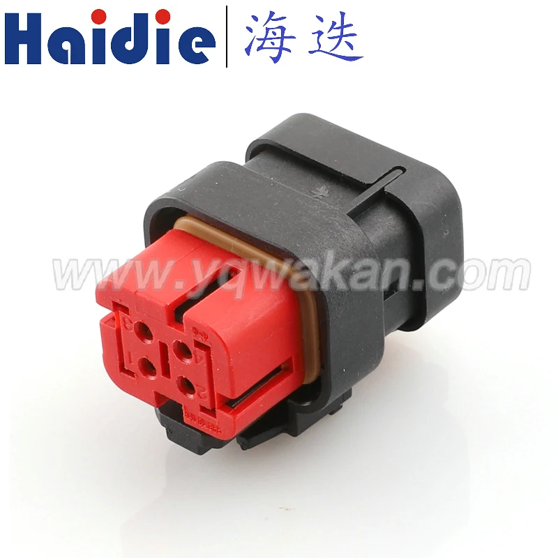 

Free shipping 2sets 4pin auto electrical housing plastic wiring harness connector 776487-1