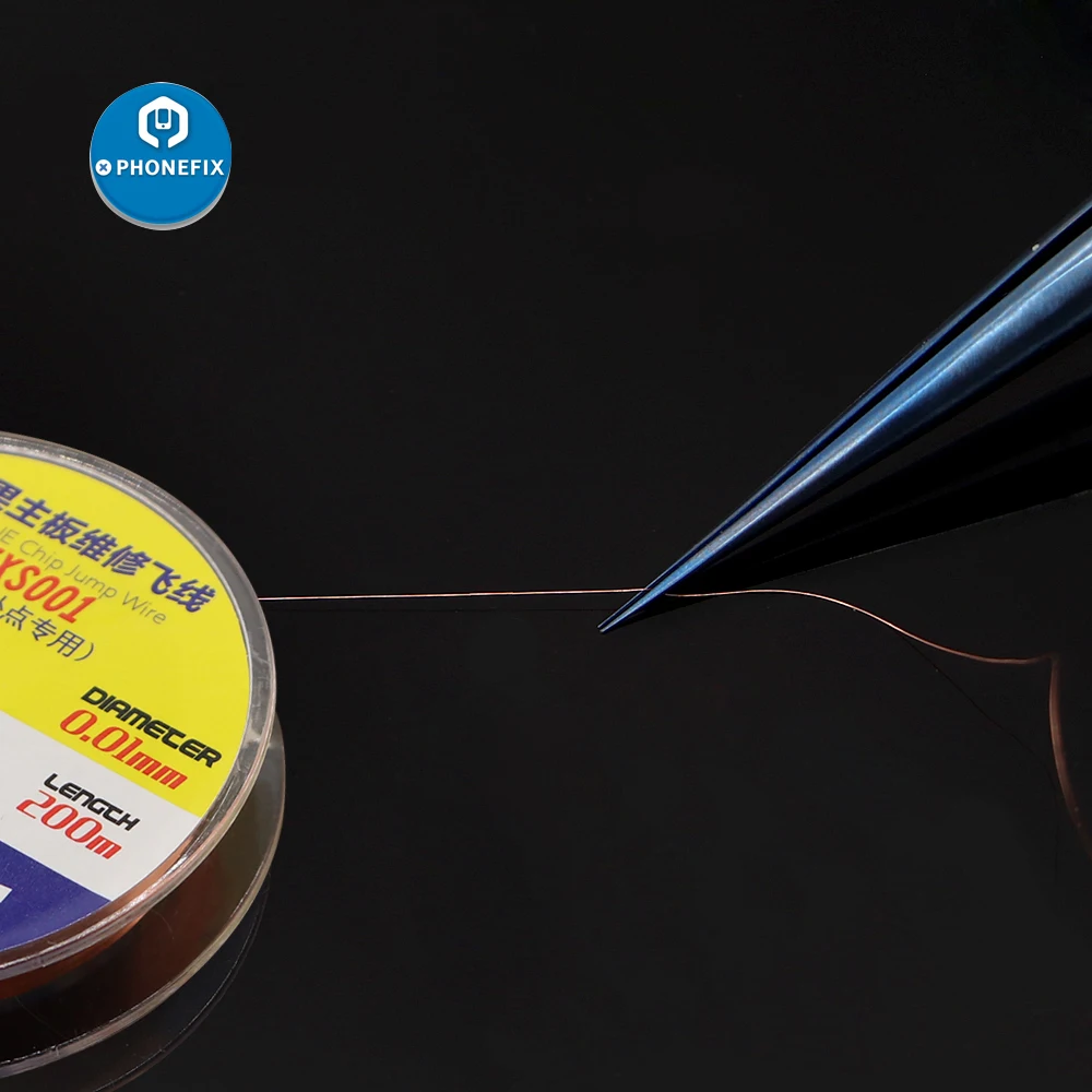 PHONEFIX 0 01 мм изолированные пайки джемпер провод медный для Мобильный телефон