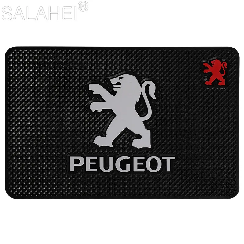 

Car Dashboard Non Slip Pad Anti-skid Phone Holder Mat For Peugeot Logo 108 406 407 408 206 207 208 306 307 308 508 507 506