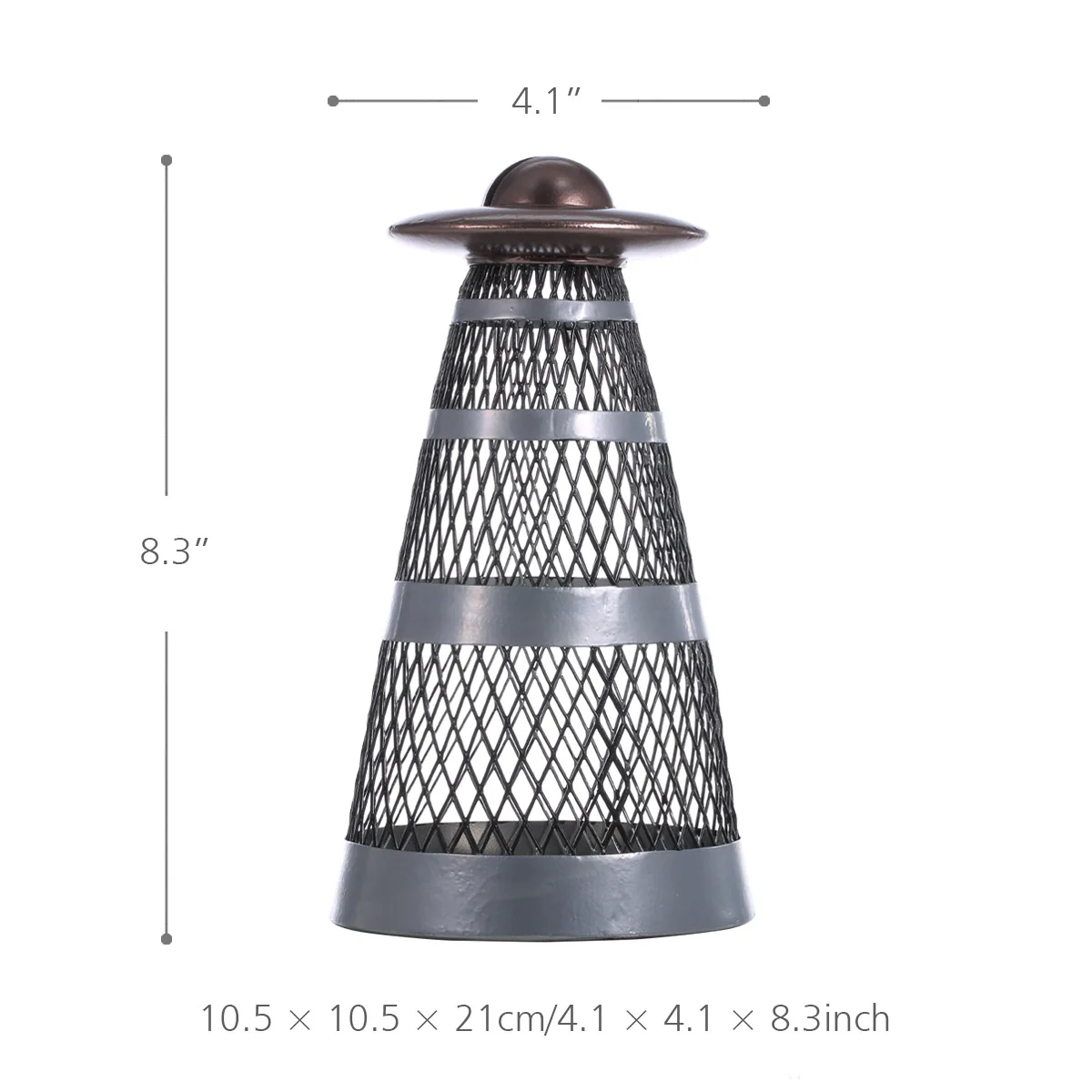 

New UFO Money Bank Iron Handmade UFO Shape Coin Bank Practical Craft Home Decoration Gift Home Decoration Accessories