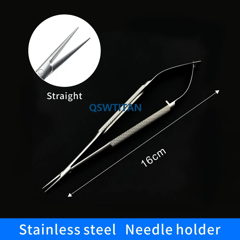 Держатели для игл из нержавеющей стали офтальмологический Пинцет хирургические
