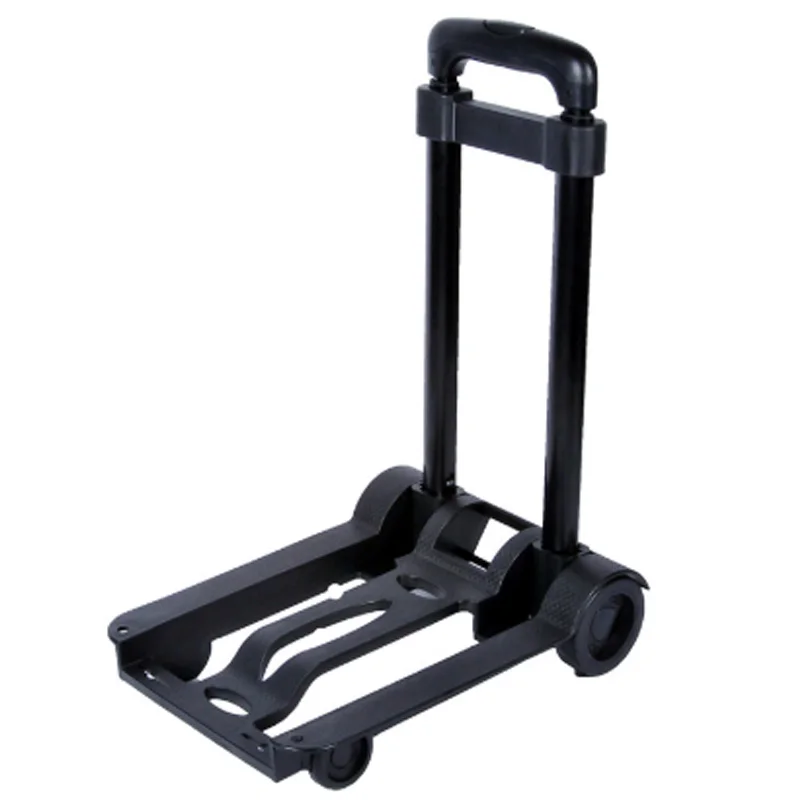 Foldable Travel Luggage Shopping Cart Trolley Folding Portable Aluminium 40KG Black Hand | Спорт и развлечения