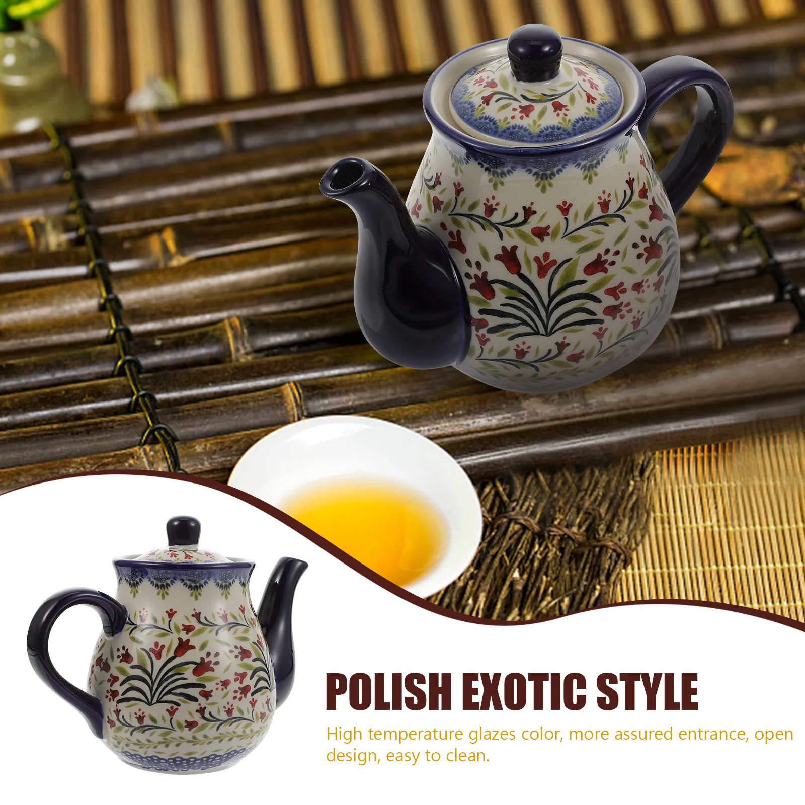 1 шт. высококачественный термостойкий чайник прочный для воды бытовой