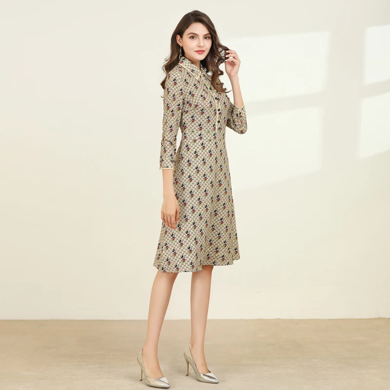 Xiaomoli шоу молодой мультфильм изображение милый Принт темперамент талии плотно