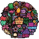 103050 шт. неоновые светильник наклейки VSCO граффити водостойкие Стикеры для холодильника багажа скейтборда сделай сам крутые Мультяшные стикеры наклейки детские игрушки