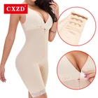 CXZD женское послеродовое Боди с полной талией тренажер Корректирующее белье для похудения формирователь для подтяжки живота контроль бесшовные