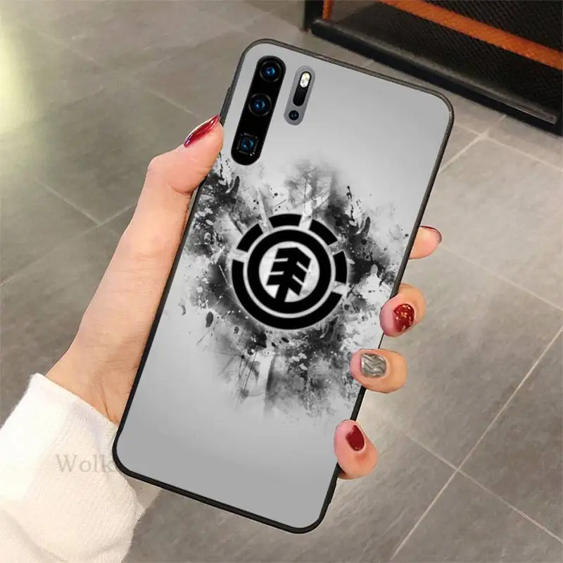 

Element skate life Skateboard Phone Case for Huawei nova 5 6 7 pro Y5 2019 prime 2018 Y9s Y7 nax fundas cover