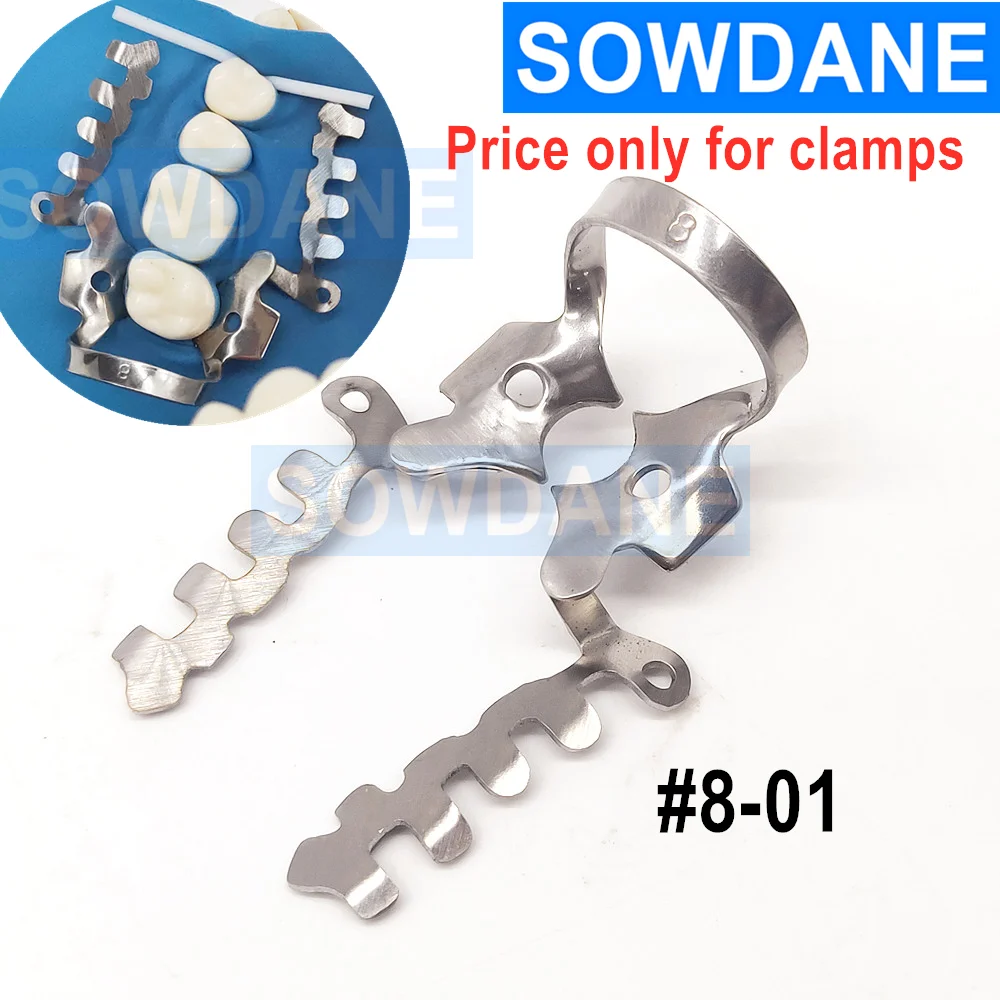 3 шт. новые стоматологические многофункциональные резиновые зажимы специальные