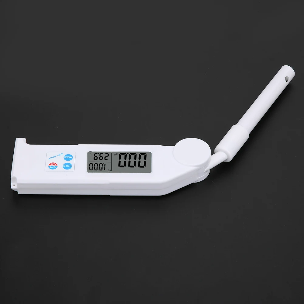 Складной измеритель соли с ЖК дисплеем|Измеритель концентрации| |