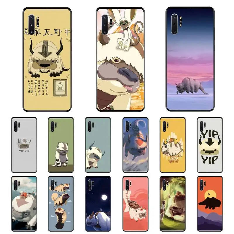 

Appa Yip Yip Avatar Phone Case For Samsung Note 7 8 9 20 Note 10 Pro lite 20ultra M20 M10 Case