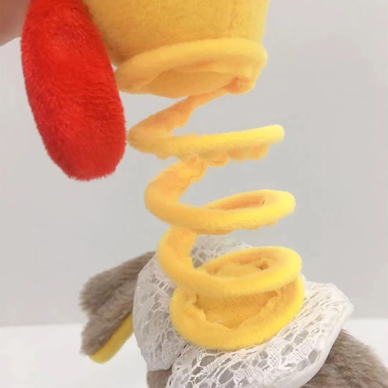 

46cm/18inch Simulated Turkey Party Gift for Girls Soundable Turkey Doll for Pet 3XUC