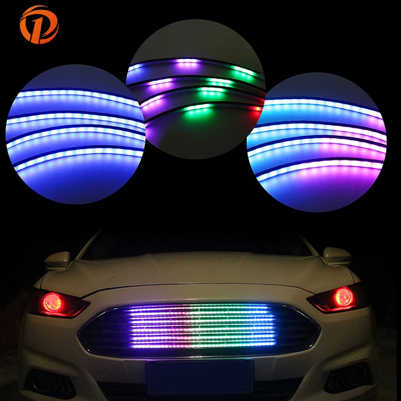 Универсальная Светодиодная лента POSSBAY 63 см лампы для автомобильного бампера