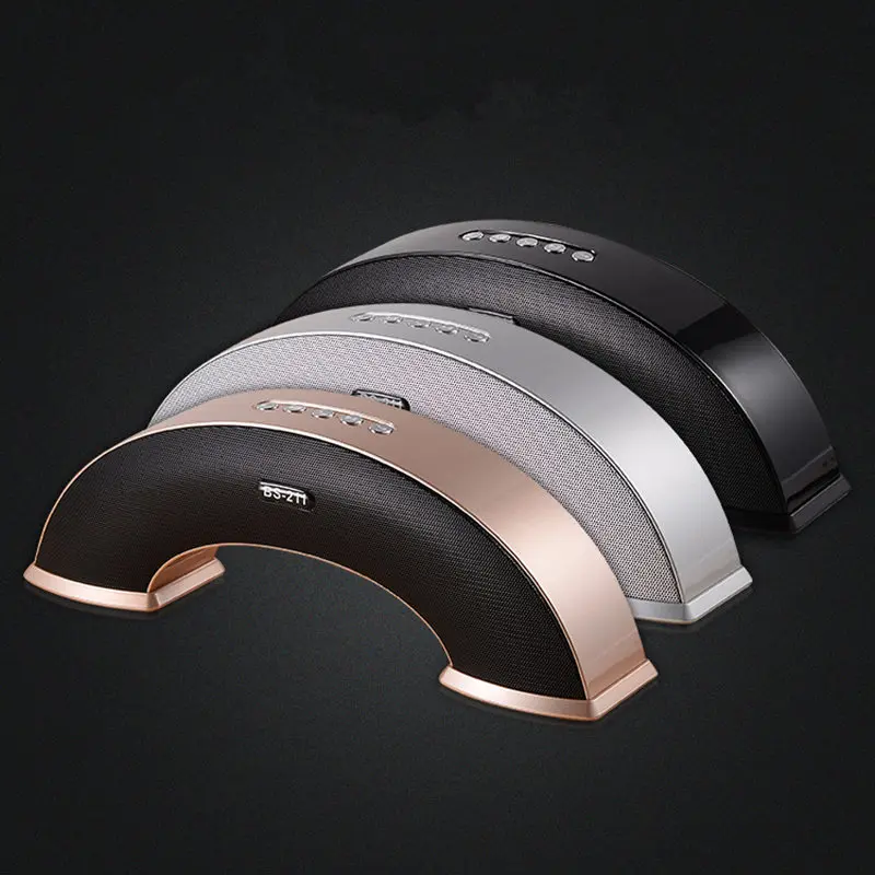 Полукруглый Портативный Мини bluetooth динамик беспроводная TF карта памяти сабвуфер