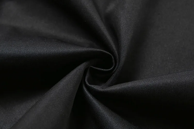 Женская Повседневная мини-юбка с поясом готическая Черная Асимметричная юбка