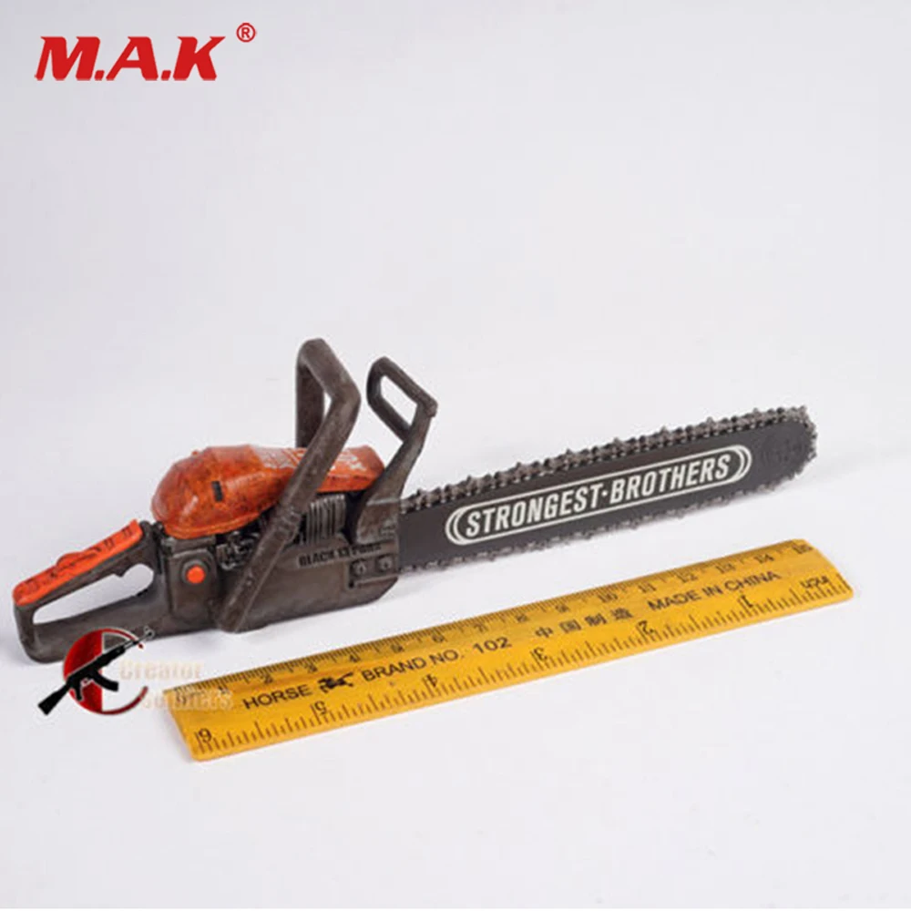 

1/6 Scale Figure Scene Accessories Strongest-Brothers Series Chainsaw Model Garden Outdoor Tool Toys fit 12'' Action Figure
