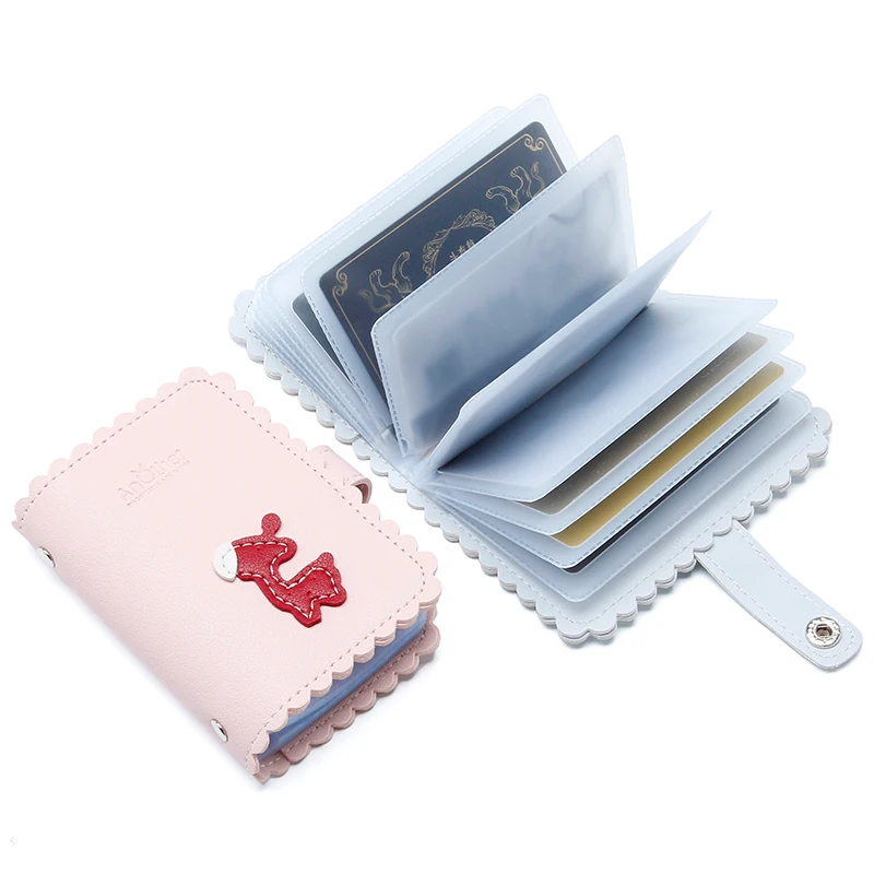 NI WEI ER милый персональный олененок женская сумка для карт Функция 24 бита чехол