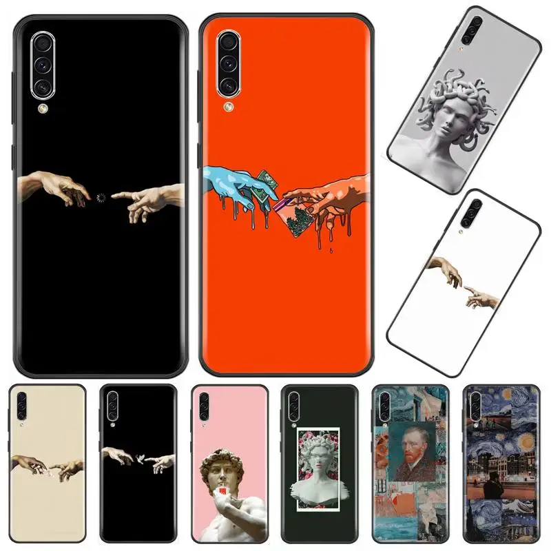 Чехол для телефона Medusa Art David Hand силиконовый чехол из ТПУ Samsung Galaxy A 3 6 7 8 10 20 30 40 50 70 71