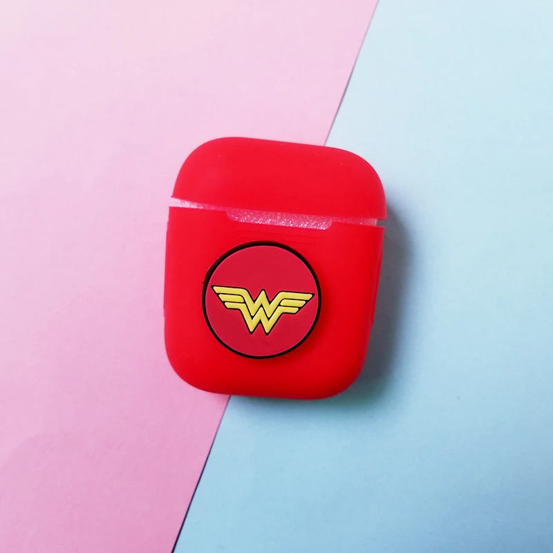 ТПУ силиконовый Bluetooth беспроводной чехол для наушников Защитный чехол для Airpods кожа аксессуары для Apple Airpods зарядная коробка - Цвет: 17