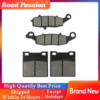 road passion motorcycle front and rear brake pads for suzuki sv400 sv 400 sv400s gs500e gs500f gs500 gs 500