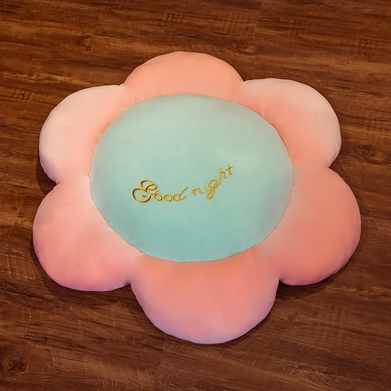 

Baby Crawling Flower Petal Mat Removable Washable Large Petal Pad Office Flower Lumbar Cushion Home Bedroom Balcony Tatami Mat