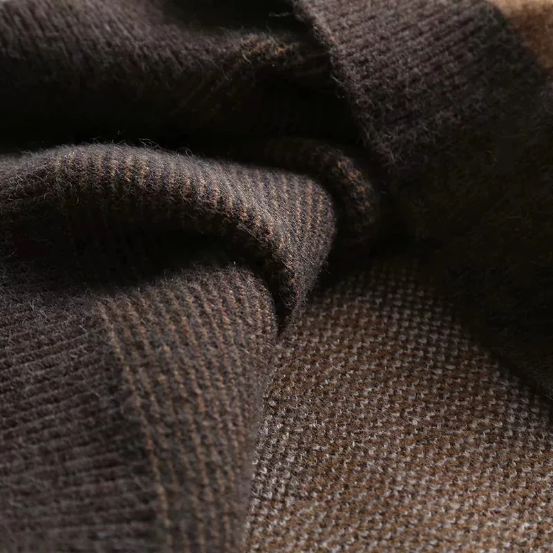 Свитер женский трикотажный Леопардовый с круглым вырезом и длинным рукавом