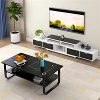 120cm length coffee table with shelf drawer storage living room home furniture sofa side center large table