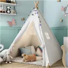 Палатка-вигвам для детей, детский домик для игр, питьевая палатка для отдыха на открытом воздухе, кемпинга, дома, детской комнаты, вигвам