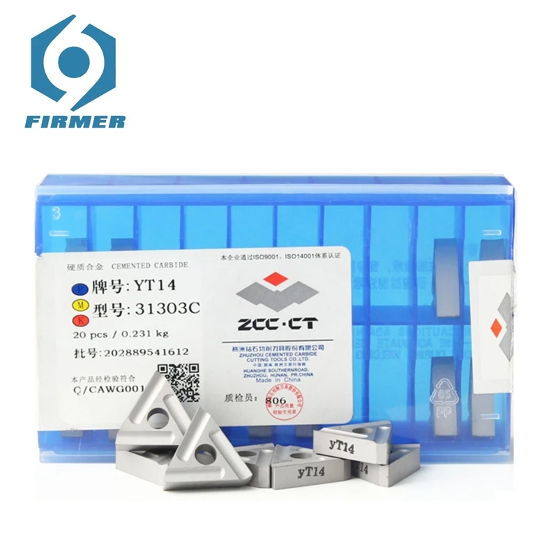 

Original 20pcs Turning Inserts YT14 YT15 YW1 YG6 YG8 YW2 31303C Carbide Clamping Blade Lathe Turning Tool Cutting Tool