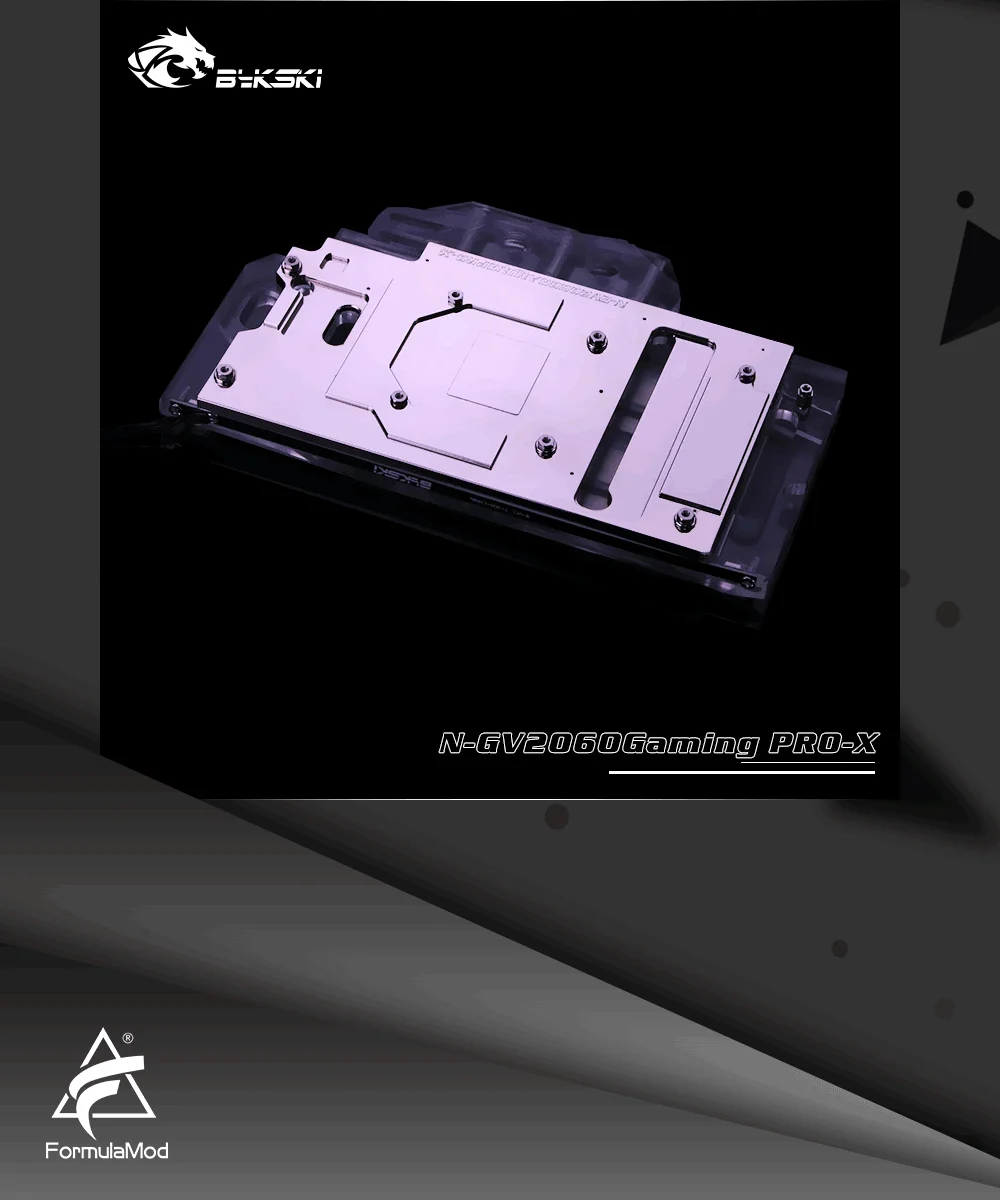 Bykski N-GV2060GamingPRO-X, полное покрытие видеокарты блок водяного охлаждения, для Gigabyte RTX2060/GTX1660Ti/1660 Gaming OC PRO 6G