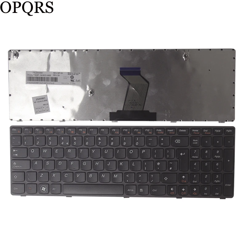 

for LENOVO Ideapad V570 V570C V575 Z570 Z575 B570 B570A B570E V580 V580C B570G B575 B575A B575E B590 B590A UK laptop keyboard
