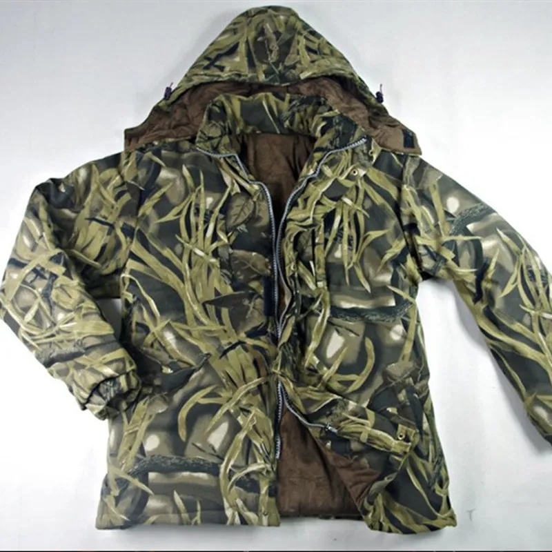 Зимняя мужская бионическая охотничья куртка брюки Мужская Уличная Тактическая