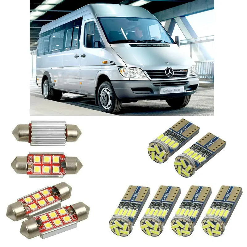 Внутренний СИД автомобиля светильник s для mercedes sprinter classic 3 5 t коробка 909 4 6 лампы