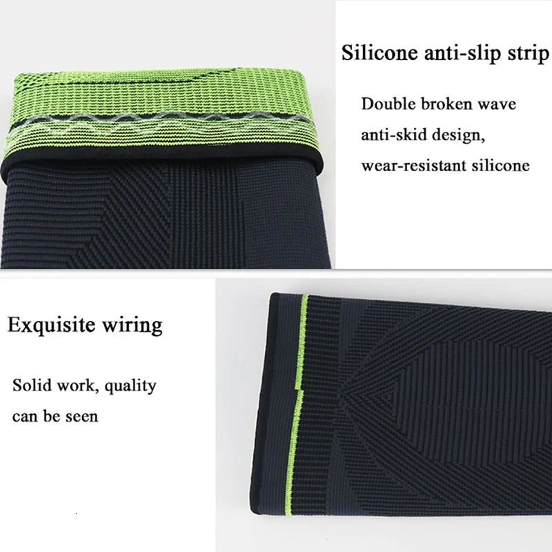 Компрессионные гетры с поддержкой икры 1 пара спортивные для бега нашивками