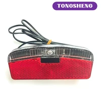 tong sheng 6v led bicycle bike taillight rearl light for tongsheng motor assembly parts electric bicycle accessories