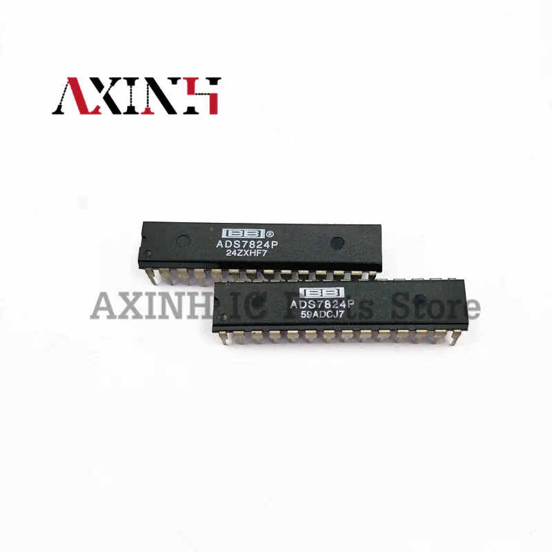 ADS7824P Free Shipping 2pcs ADS7824P ADS7824 DIP28 Integrated IC Chip New original in stock