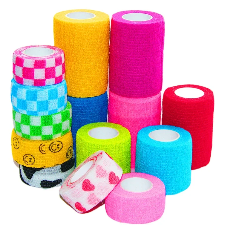 

Pet Wrapping Paper Yorkshire Terrier Self-adhesive Dog Bandage Medical Elastic Does Not Hurt The Hair Pet Accessories