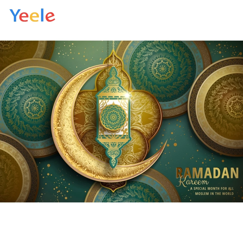 

Yeele Ramadan Festival Magic Lamp Islam Eid Mubarak Photographic Backgrounds Scene Vinyl Photography Backdrops For Photo Studio