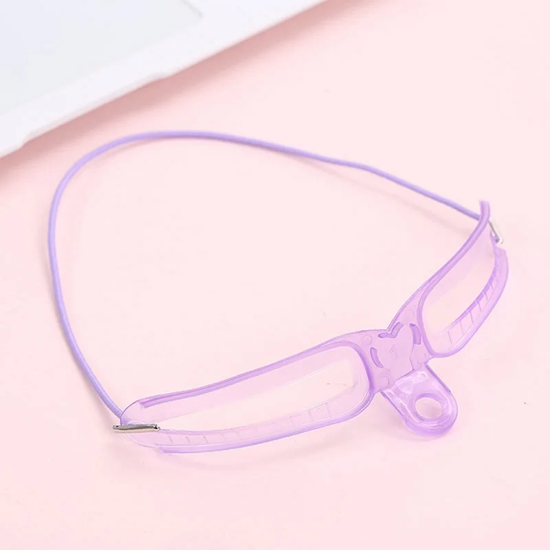 Многоразовый шаблон для формирования бровей макияж 8 в 1 руководство рисования