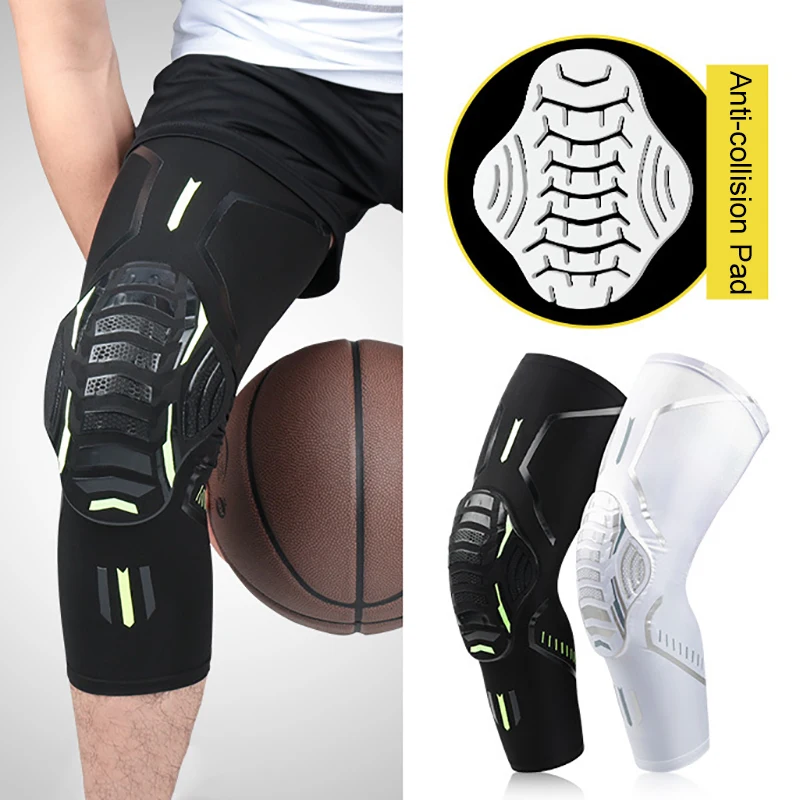 1PCS Sports Knee Pads Breathable Cycling Basketball Football Knee Protector Brace Anti-collision Support Guard Covers XA257Q