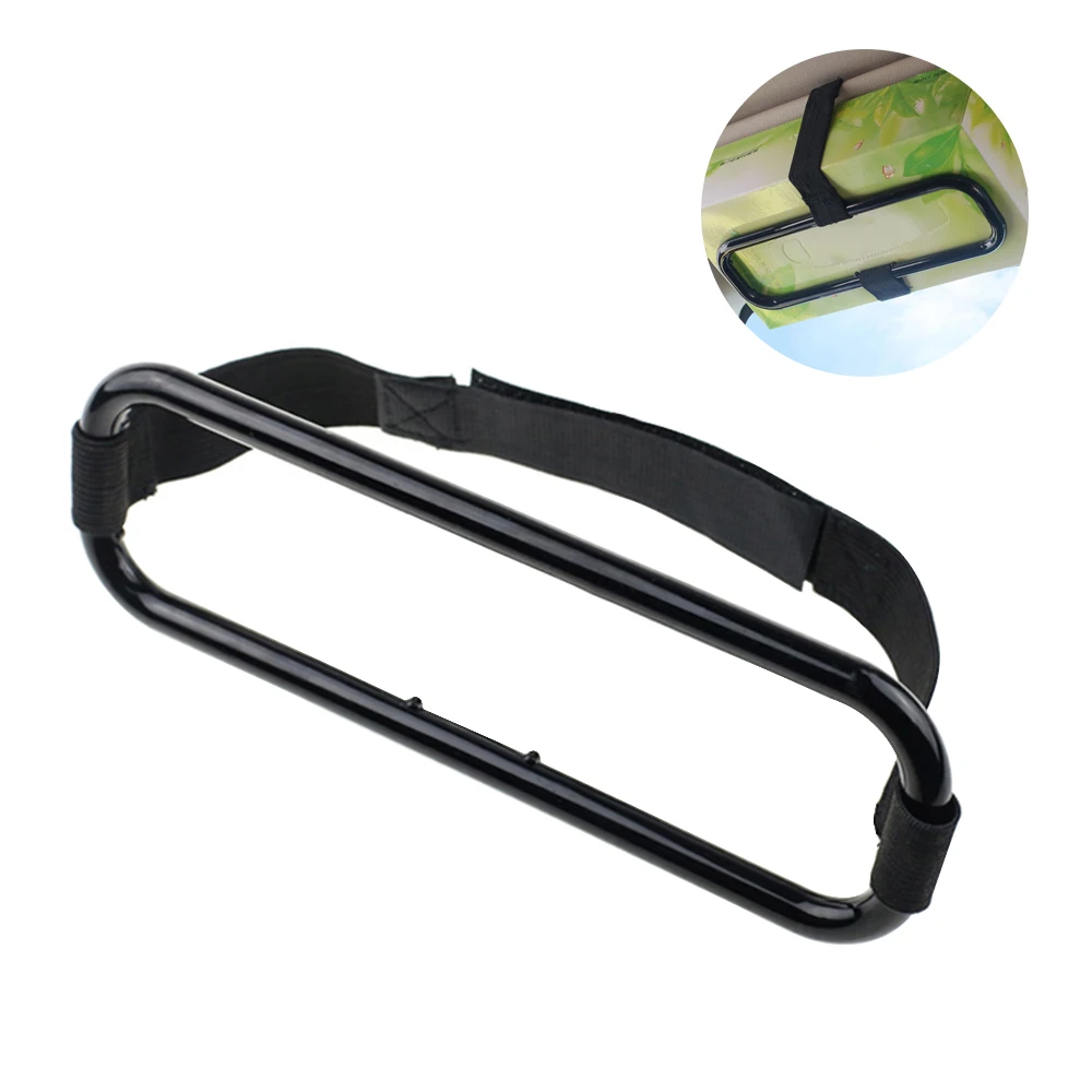 Портативный автомобильный солнцезащитный козырек бумажная коробка держатель