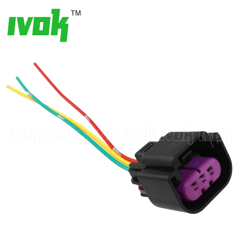 Разъем датчика состава топлива E85 Flex отрезной пластиковый штекер этанол для CADILLAC