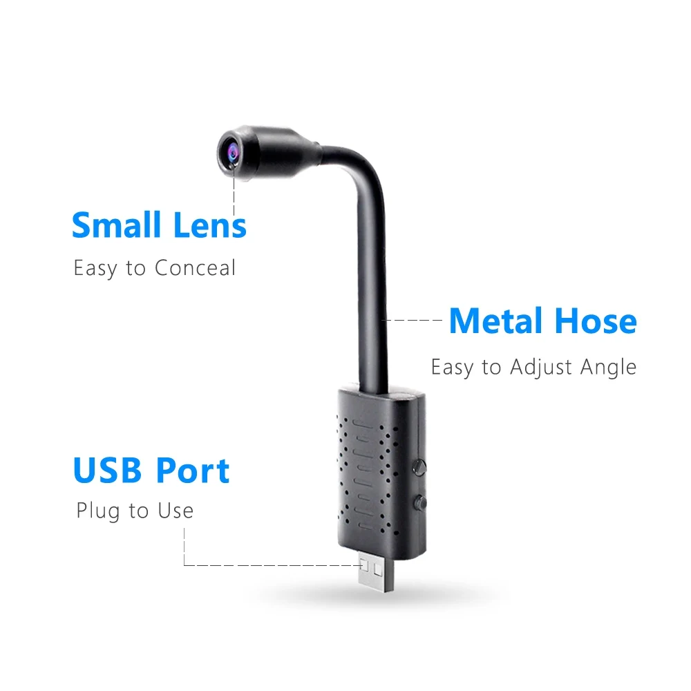 IP Камера 1080P WI-FI USB мини в режиме реального времени видеокамера для наблюдения AI